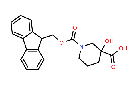 CAS 1849869-52-8 | 1-{[(9H-fluoren-9-yl)methoxy]carbonyl}-3-hydroxypiperidine-3-carboxylic acid