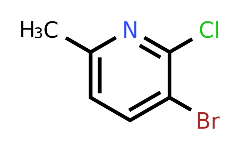 CAS 185017-72-5 | 3-Bromo-2-chloro-6-methylpyridine