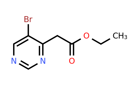CAS 185030-22-2 | Ethyl 2-(5-bromopyrimidin-4-yl)acetate