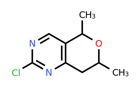 CAS 1850863-62-5 | 2-Chloro-5,7-dimethyl-5H,7H,8H-pyrano[4,3-d]pyrimidine