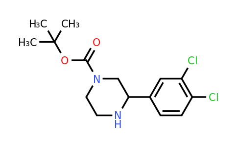 CAS 185110-16-1 | 1-BOC-3-(3,4-Dichlorophenyl)piperazine