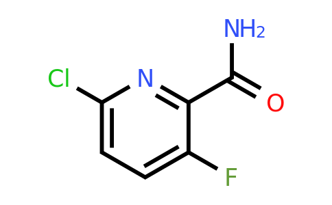 CAS 1851115-33-7 | 6-Chloro-3-fluoropicolinamide