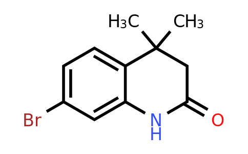 CAS 185316-44-3 | 7-Bromo-4,4-dimethyl-3,4-dihydro-1H-quinolin-2-one
