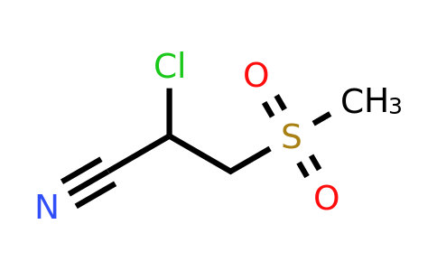 CAS 1854-80-4 | 2-chloro-3-methanesulfonylpropanenitrile