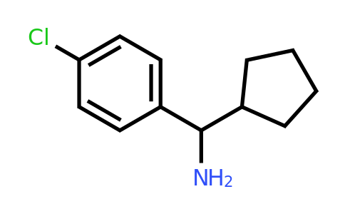 CAS 1855-37-4 | (4-Chlorophenyl)(cyclopentyl)methanamine