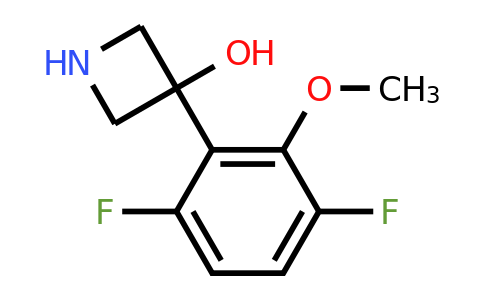 CAS 1855690-10-6 | 3-(3,6-difluoro-2-methoxyphenyl)azetidin-3-ol