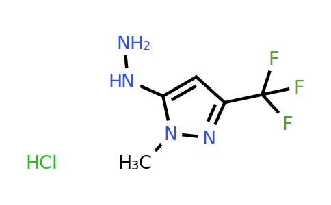 CAS 1855888-52-6 | 5-hydrazinyl-1-methyl-3-(trifluoromethyl)-1H-pyrazole hydrochloride