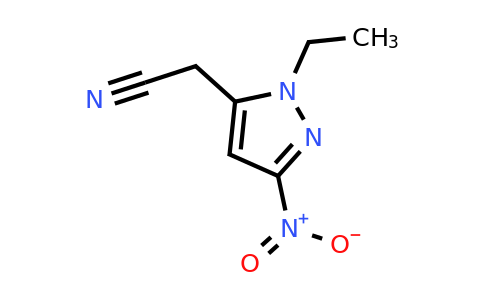 CAS 1855889-74-5 | 2-(1-ethyl-3-nitro-1H-pyrazol-5-yl)acetonitrile
