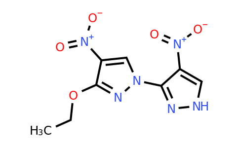 CAS 1855889-90-5 | 3-ethoxy-4-nitro-1-(4-nitro-1H-pyrazol-3-yl)-1H-pyrazole