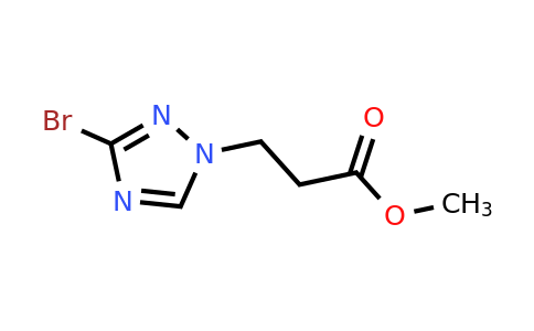 CAS 1855891-01-8 | methyl 3-(3-bromo-1H-1,2,4-triazol-1-yl)propanoate