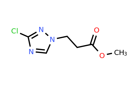 CAS 1855891-21-2 | methyl 3-(3-chloro-1H-1,2,4-triazol-1-yl)propanoate