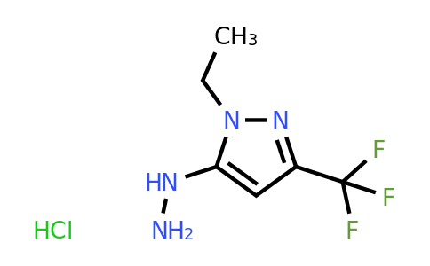 CAS 1855900-52-5 | 1-ethyl-5-hydrazinyl-3-(trifluoromethyl)-1H-pyrazole hydrochloride