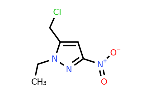 CAS 1855907-35-5 | 5-(chloromethyl)-1-ethyl-3-nitro-1H-pyrazole