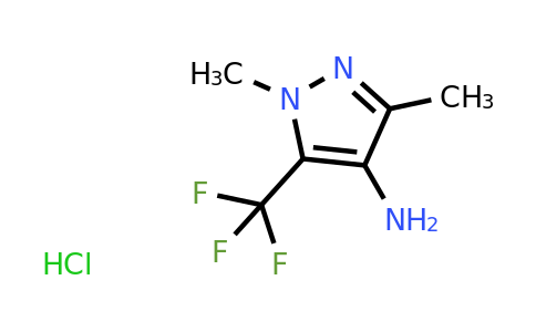 CAS 1855907-39-9 | 1,3-dimethyl-5-(trifluoromethyl)-1H-pyrazol-4-amine hydrochloride