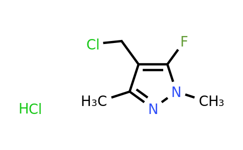 CAS 1855907-44-6 | 4-(chloromethyl)-5-fluoro-1,3-dimethyl-1H-pyrazole hydrochloride