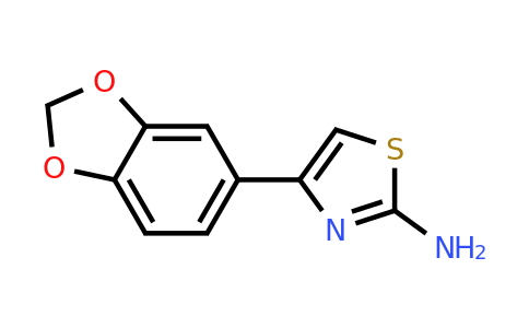 CAS 185613-91-6 | 4-(1,3-dioxaindan-5-yl)-1,3-thiazol-2-amine