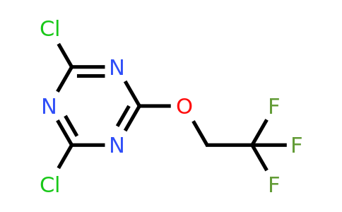 CAS 185677-00-3 | 2,4-dichloro-6-(2,2,2-trifluoroethoxy)-1,3,5-triazine