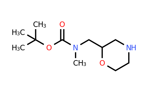 CAS 185692-04-0 | tert-Butyl methyl(morpholin-2-ylmethyl)carbamate