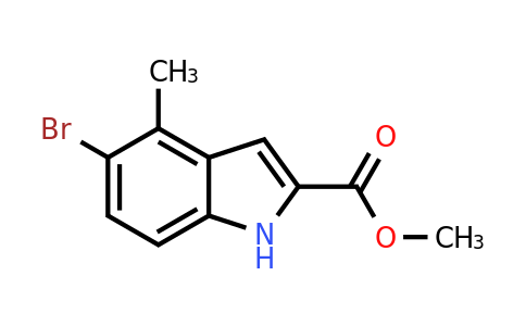 CAS 1857296-39-9 | methyl 5-bromo-4-methyl-1H-indole-2-carboxylate