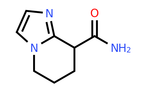 CAS 185797-36-8 | 5H,6H,7H,8H-imidazo[1,2-a]pyridine-8-carboxamide