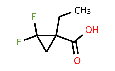 CAS 1859140-36-5 | 1-ethyl-2,2-difluoro-cyclopropanecarboxylic acid