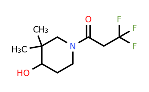 CAS 1859312-67-6 | 3,3,3-trifluoro-1-(4-hydroxy-3,3-dimethyl-1-piperidyl)propan-1-one