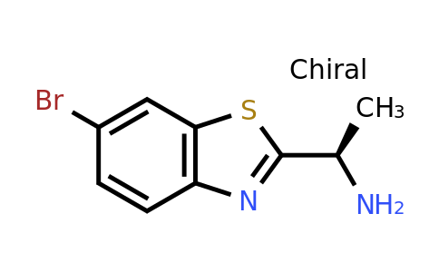 CAS 185949-51-3 | (R)-1-(6-Bromobenzo[d]thiazol-2-yl)ethanamine