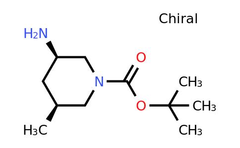 CAS 1860012-52-7 | tert-butyl (3R,5S)-3-amino-5-methylpiperidine-1-carboxylate