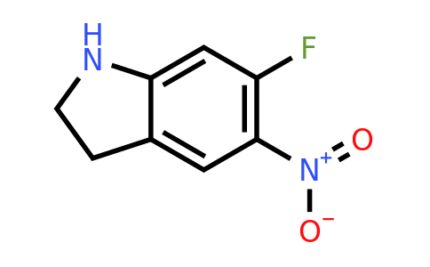 CAS 1860028-18-7 | 6-Fluoro-5-nitroindoline
