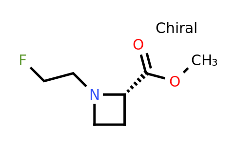 CAS 1860033-52-8 | methyl (2S)-1-(2-fluoroethyl)azetidine-2-carboxylate