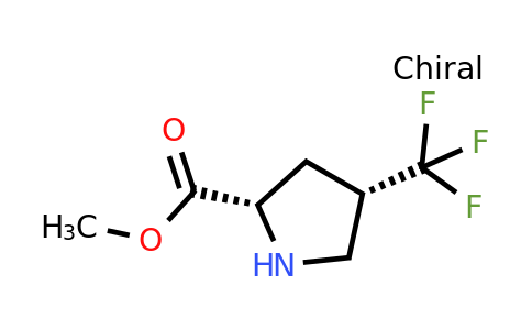 CAS 1860943-65-2 | methyl (2S,4S)-4-(trifluoromethyl)pyrrolidine-2-carboxylate