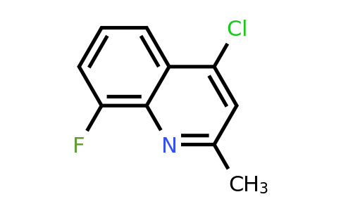 CAS 18615-59-3 | 4-Chloro-8-fluoro-2-methylquinoline