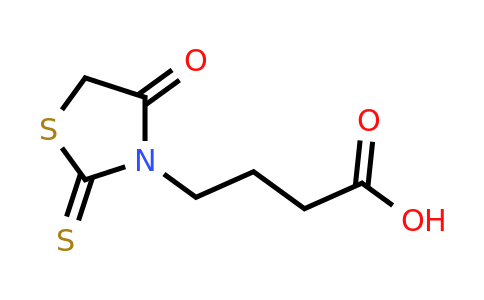 4-(4-oxo-2-sulfanylidene-1,3-thiazolidin-3-yl)butanoic acid