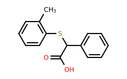 CAS 18626-45-4 | 2-[(2-Methylphenyl)sulfanyl]-2-phenylacetic acid