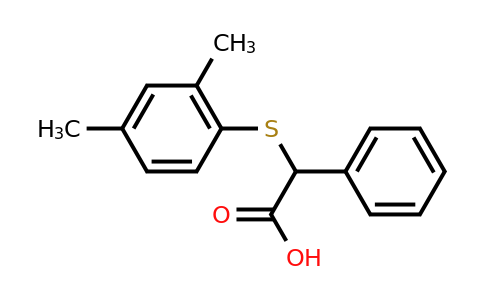 CAS 18626-51-2 | 2-[(2,4-Dimethylphenyl)sulfanyl]-2-phenylacetic acid