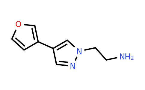 CAS 1862877-05-1 | 2-[4-(furan-3-yl)-1H-pyrazol-1-yl]ethan-1-amine