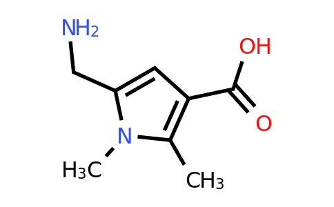 CAS 1862877-23-3 | 5-(Aminomethyl)-1,2-dimethyl-1H-pyrrole-3-carboxylic acid