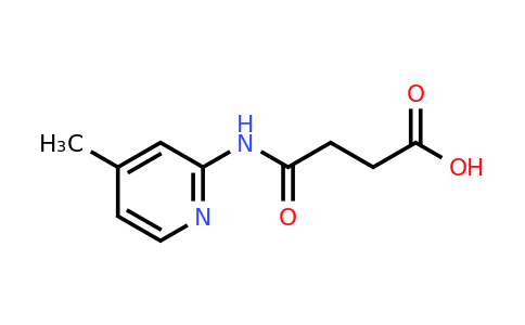 CAS 186320-23-0 | 4-((4-Methylpyridin-2-yl)amino)-4-oxobutanoic acid