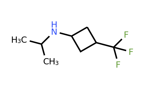 CAS 1863328-00-0 | N-isopropyl-3-(trifluoromethyl)cyclobutanamine