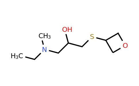 CAS 1863523-29-8 | 1-[ethyl(methyl)amino]-3-(oxetan-3-ylsulfanyl)propan-2-ol