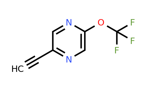 CAS 1863534-37-5 | 2-Ethynyl-5-(trifluoromethoxy)pyrazine