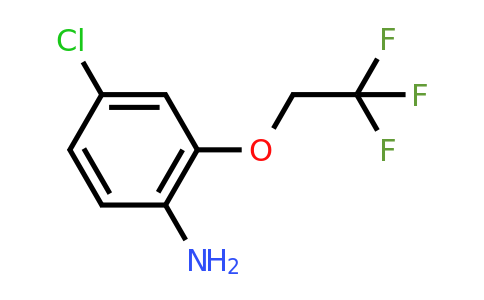 CAS 186387-90-6 | 4-Chloro-2-(2,2,2-trifluoroethoxy)aniline