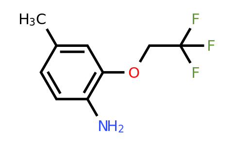 CAS 186387-92-8 | 4-Methyl-2-(2,2,2-trifluoroethoxy)aniline