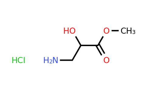 CAS 186393-00-0 | Methyl 3-Amino-2-hydroxypropanoate Hydrochloride