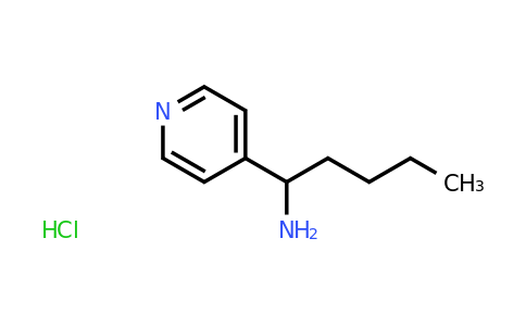 CAS 1864057-03-3 | 1-(Pyridin-4-yl)pentan-1-amine hydrochloride