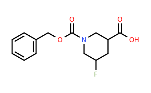 CAS 1864057-90-8 | 1-(Benzyloxycarbonyl)-5-fluoropiperidine-3-carboxylic acid