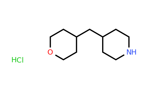 4-[(oxan-4-yl)methyl]piperidine hydrochloride