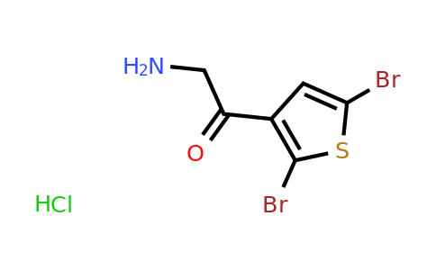 CAS 1864060-98-9 | 3-(2-AMinoacetyl)-2,5-dibromothiophene hydrochloride
