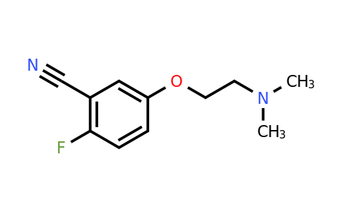 CAS 1864062-45-2 | 5-(2-(Dimethylamino)ethoxy)-2-fluorobenzonitrile