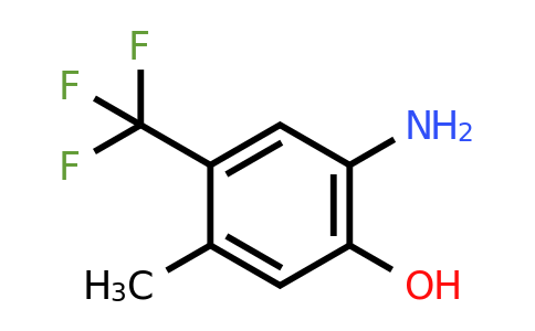 CAS 1864195-18-5 | 2-amino-5-methyl-4-(trifluoromethyl)phenol